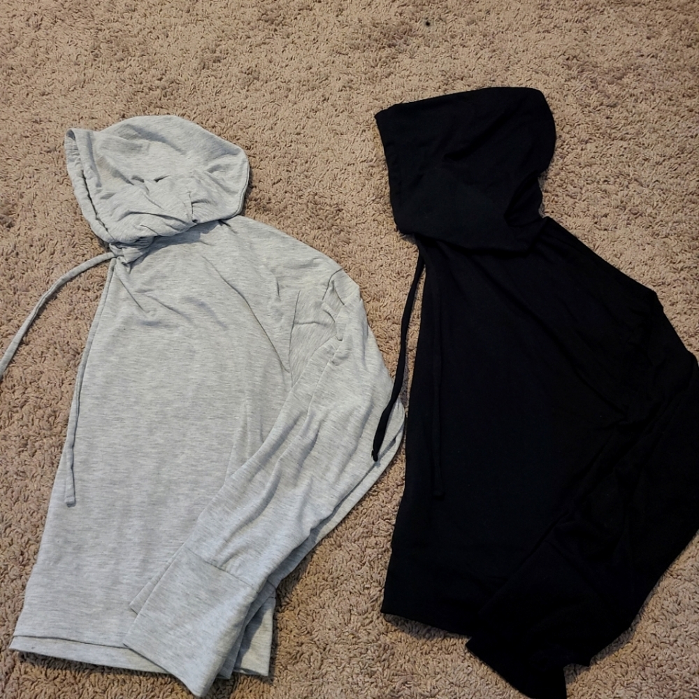 Athletic Cropped Hoodie